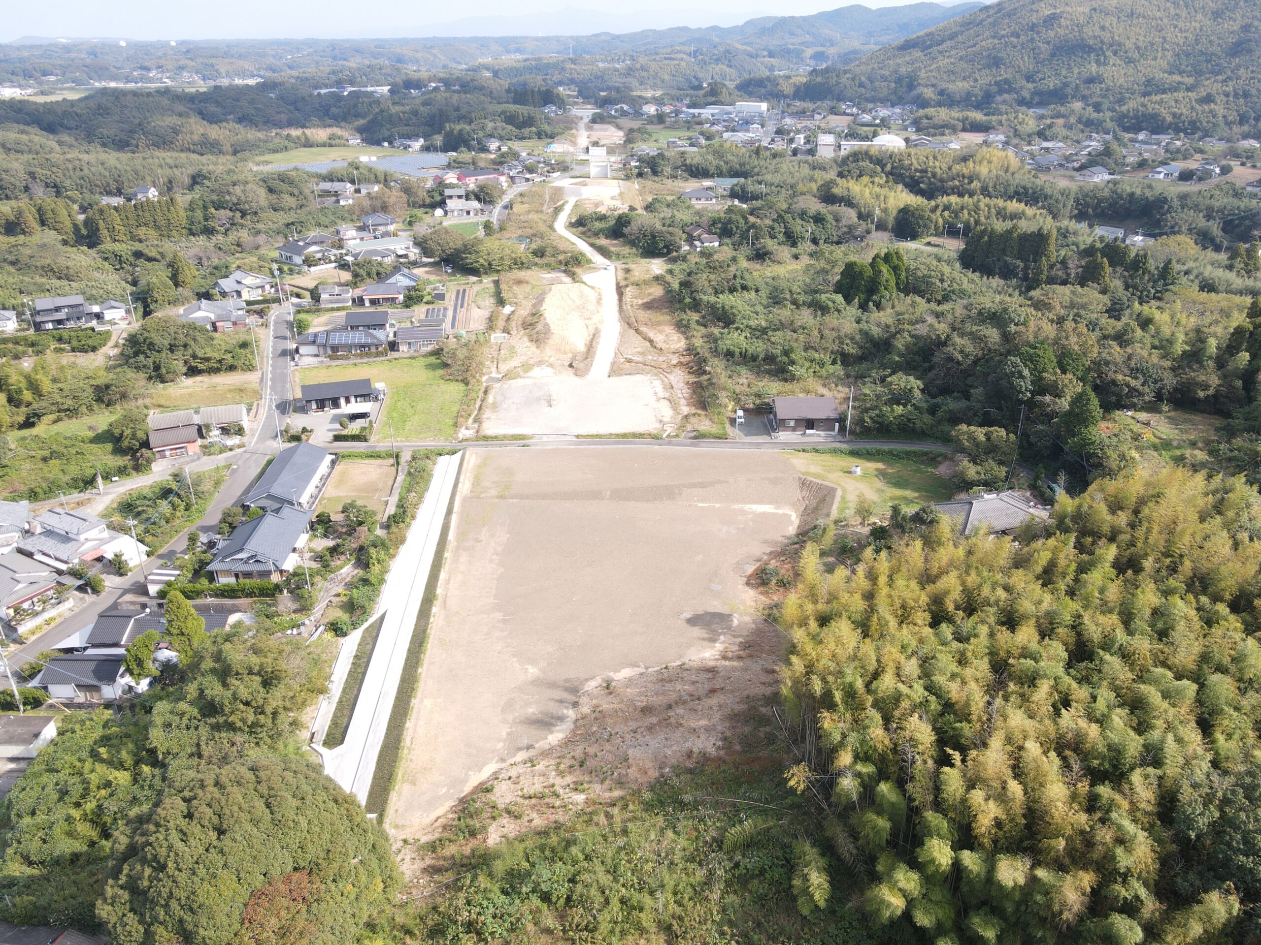 庵ノ山地区　完成